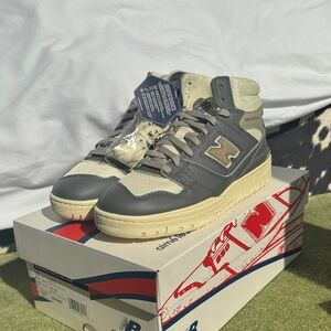 NWT New Balance x ALD Gray and Cream 650R